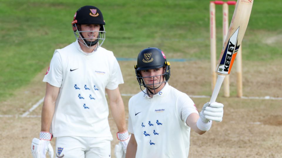 Jack Carson's half-century cemented Sussex's position