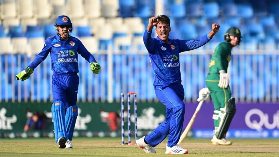 AM Ghazanfar played in the ILT20 after he picked up his injury in Zimbabwe