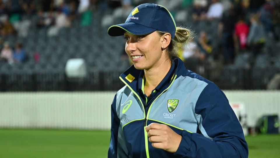 Ash Gardner was a last-minute absentee from the opening T20I