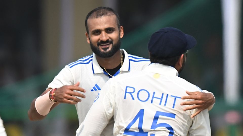 Akash Deep picked up the big wicket of Shadman Islam in Bangladesh's second innings