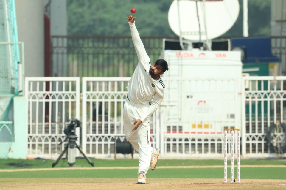 Saransh Jain won the Lala Amarnath award for the best allrounder in the Ranji Trophy in 2022-23
