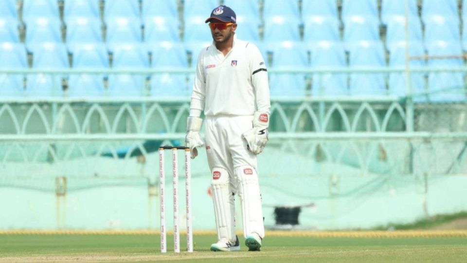Aryan Juyal in his first game as Uttar Pradesh's full-time captain