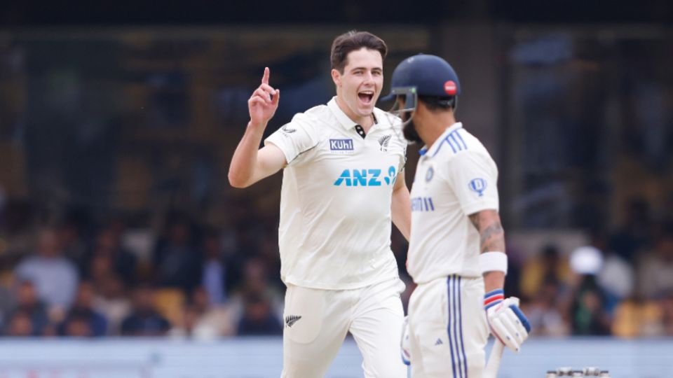 India were bowled out for 46 in the first innings of the first Test against New Zealand in Bengaluru last year
