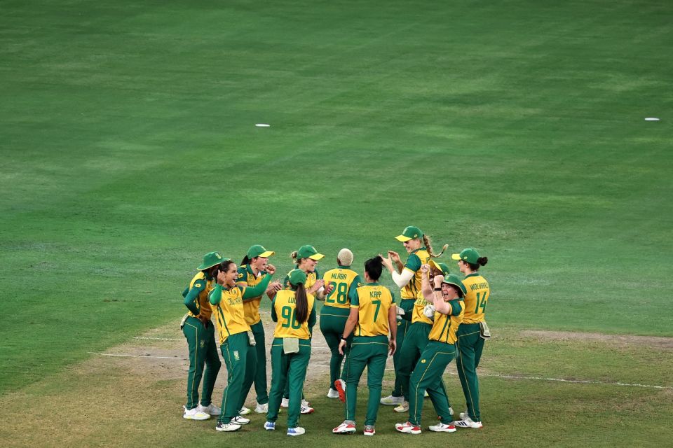 South Africa did a very rare thing - beat Australia in a Women's T20 World Cup knockout game