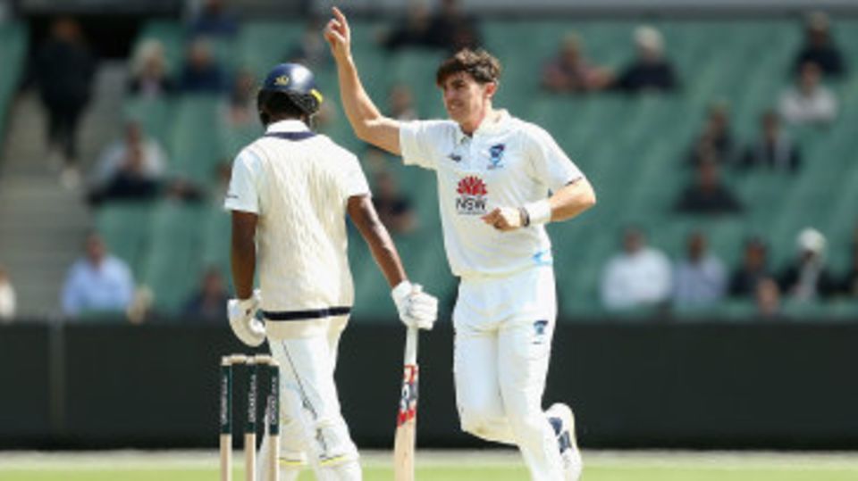 Sean Abbott gave NSW their first breakthrough