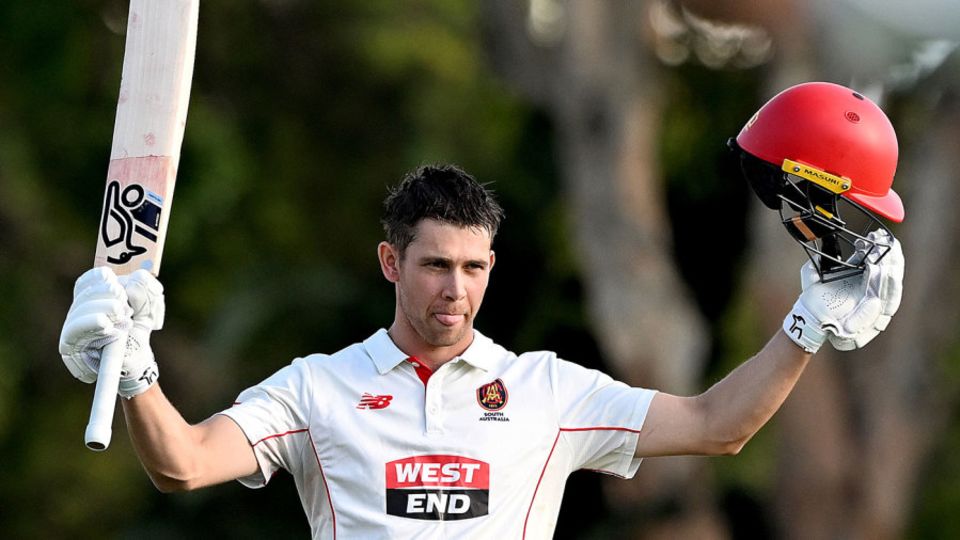 Henry Hunt led South Australia's innings with a century