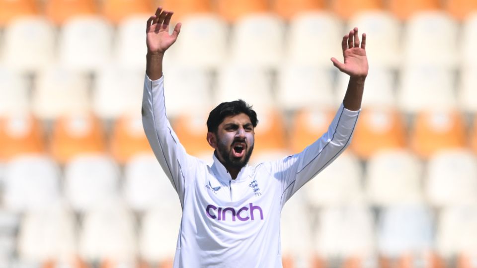 Shoaib Bashir claimed three early wickets but struggled for control in the third innings