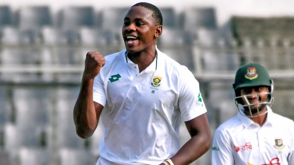 Kagiso Rabada took nine wickets in Mirpur