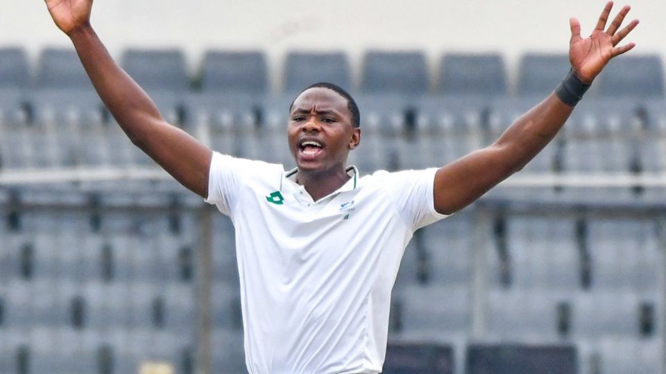Kagiso Rabada returned nine wickets in the match