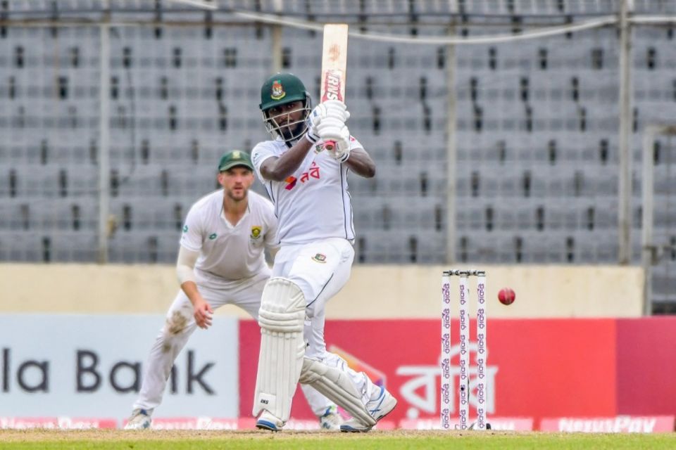 Jaker Ali scored a half-century on Test debut