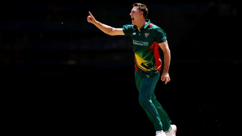 Beau Webster took career-best figures of 6 for 17 against Western Australia last season