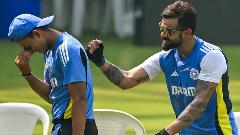 It's true, there was some fun and games at the training session too