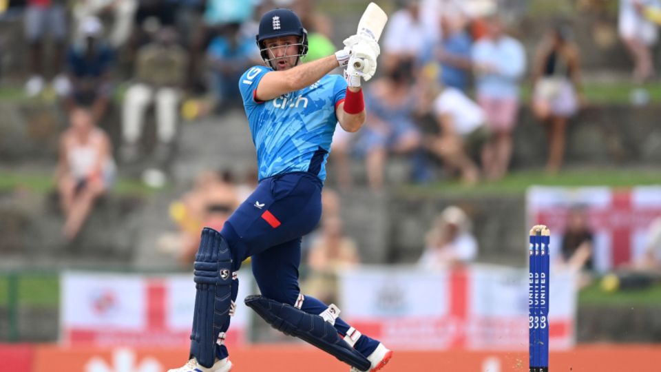 Liam Livingstone top-scored for England in the first ODI