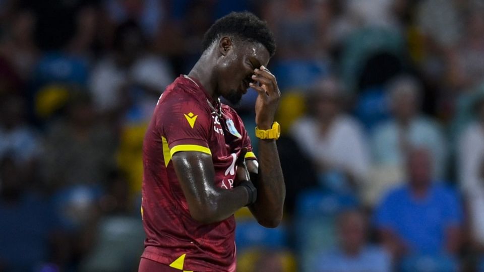 Alzarri Joseph was unhappy a few times during the third ODI