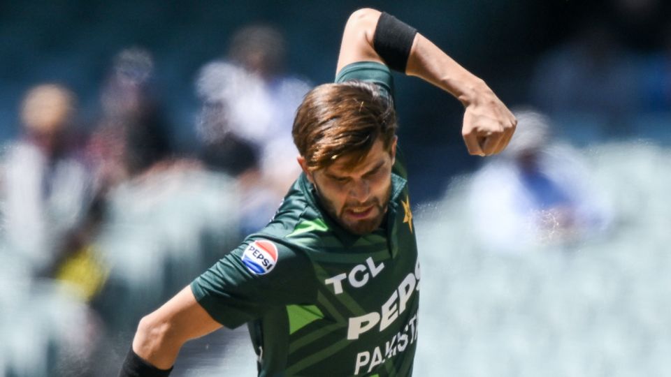 Shaheen took eight wickets at an average of 12.62 in the Australia ODIs