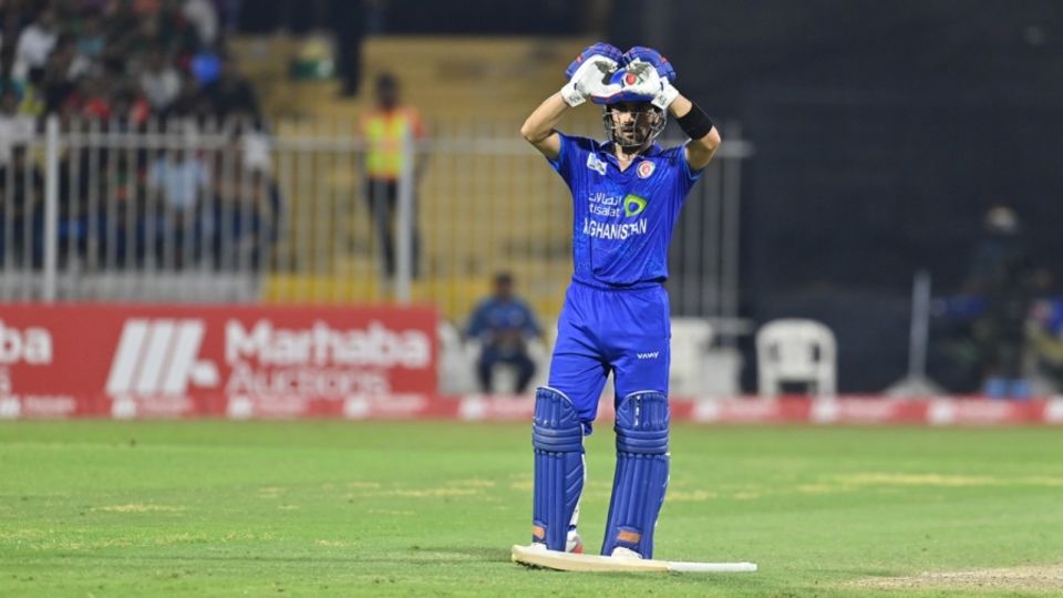 Rahmanullah Gurbaz made his eighth ODI century
