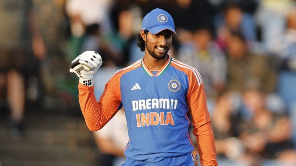 Tilak Varma scored his maiden international century