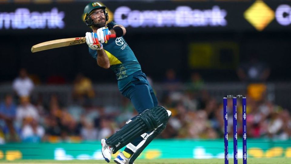 Glenn Maxwell blitzed 43 off 19 balls