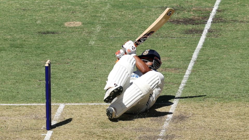 Rishabh Pant combined child's play with mastery in a moment of scooping brilliance