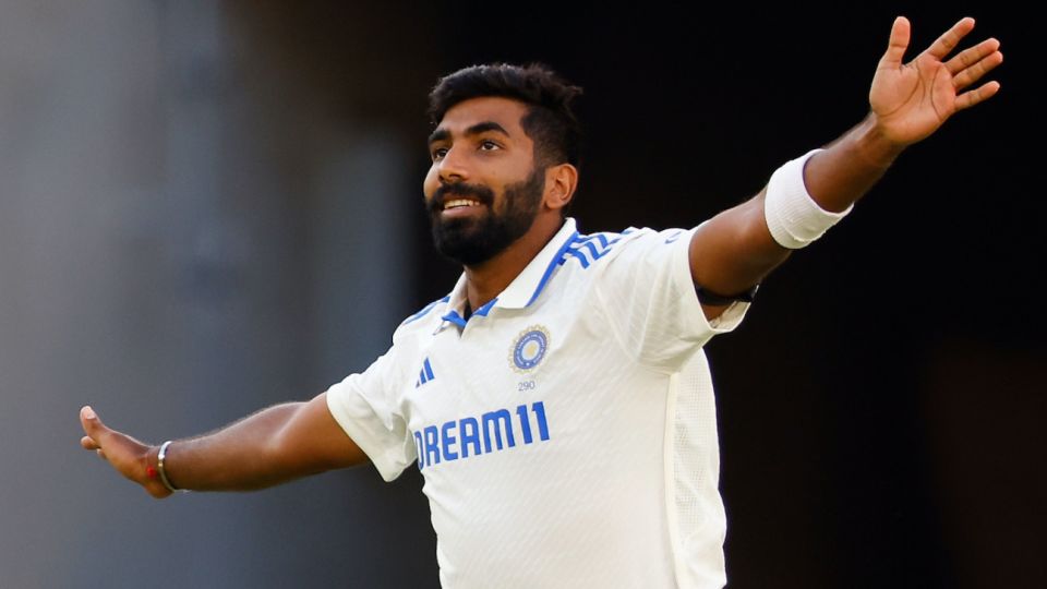 Jasprit Bumrah finished the first day with 4 for 17