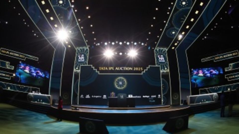 A general view of the venue for the IPL 2025 auction in Jeddah