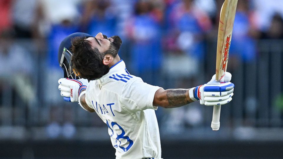 Virat Kohli's final Test ton also came in Perth