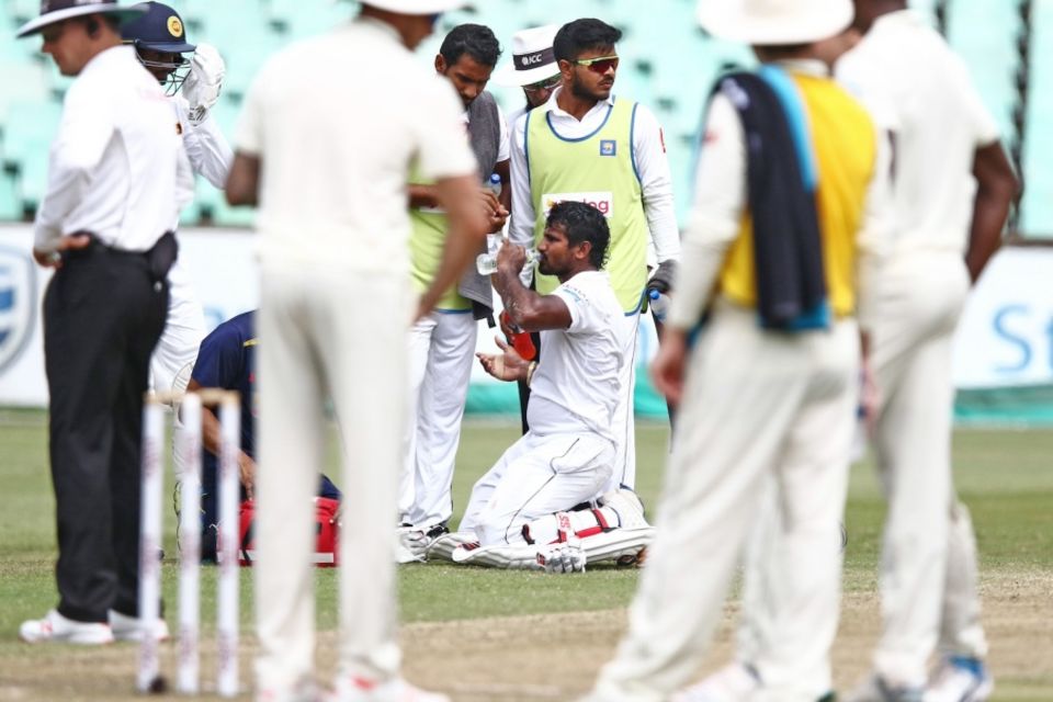 Perera: "When you come to a country like this, if someone tells you that you can bat without getting hit, that's a lie. We have to be smart about it"