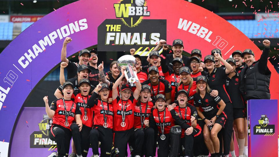 Melbourne Renegades have won two titles, one each for the men and women