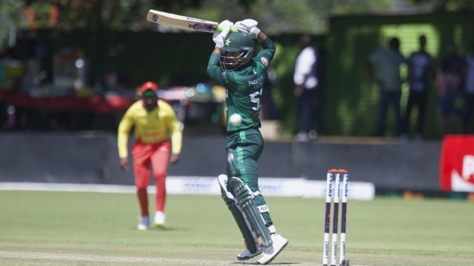 Saim Ayub helped Pakistan to a brisk start