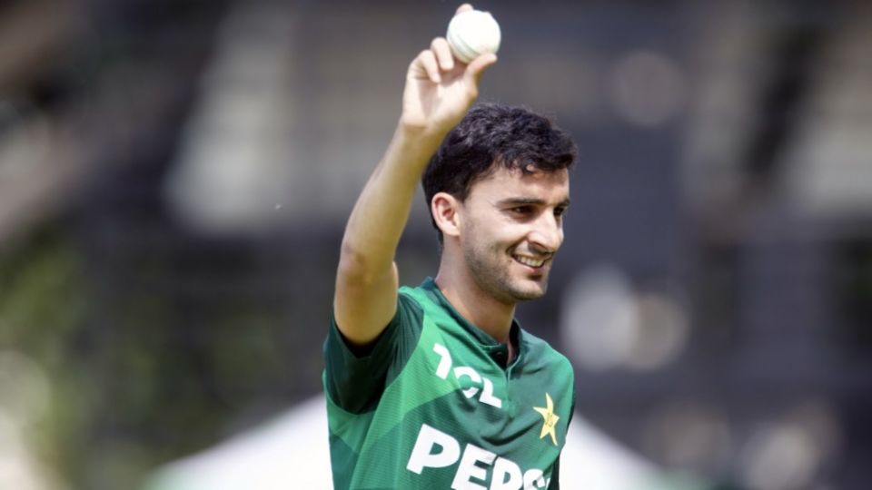 Sufiyan Muqeem walks back after his T20I best figures of 5 for 3