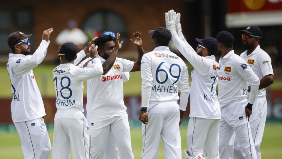 Asitha Fernando kept South Africa in check
