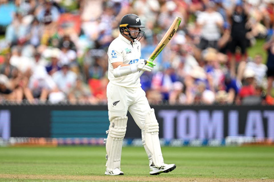 Tom Latham top-scored for New Zealand with 63