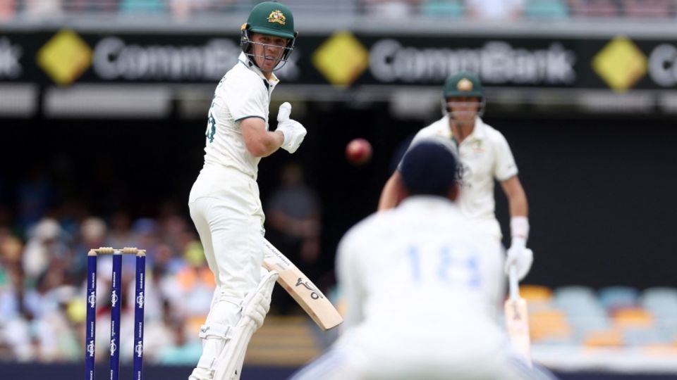 Makeshift opener Nathan McSweeney is averaging 14.40 with a highest score of 39 this series