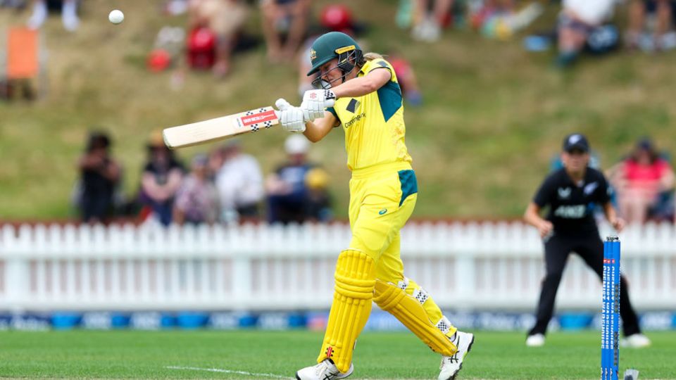 Annabel Sutherland surged to her second consecutive ODI hundred