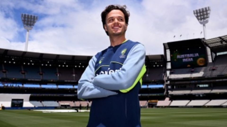 Sam Konstas at the MCG
