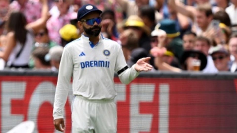 Virat Kohli got some support from the Indian fans