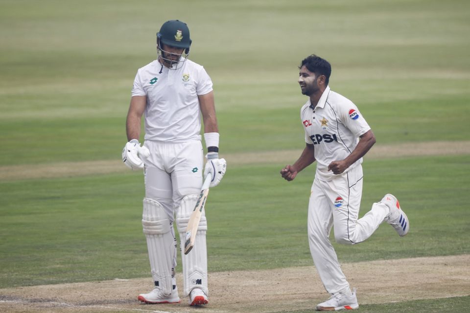 Khurram Shahzad denied Aiden Markram a century