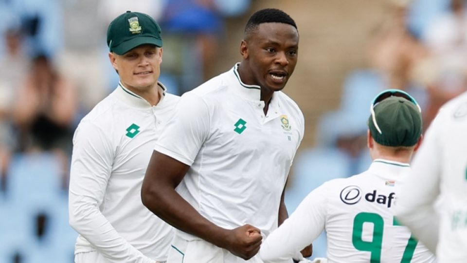 Kagiso Rabada ended Pakistan's quick opening stand in the second innings