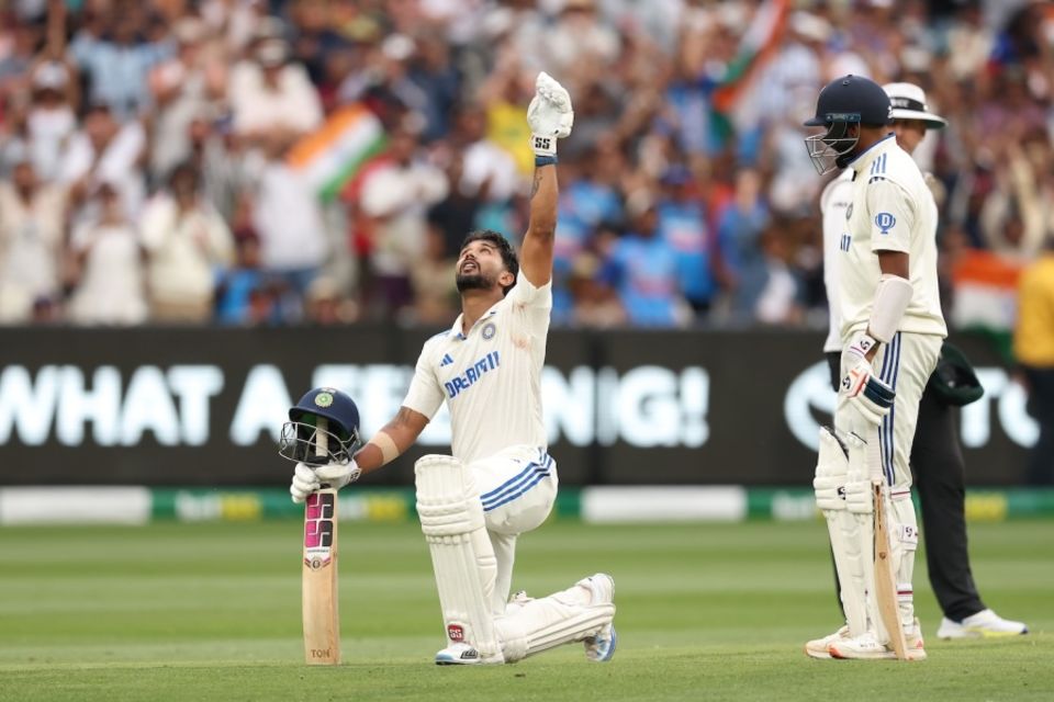 Nitish Kumar Reddy made five Test scores of over 35 on the tour of Australia, including a memorable hundred in Melbourne