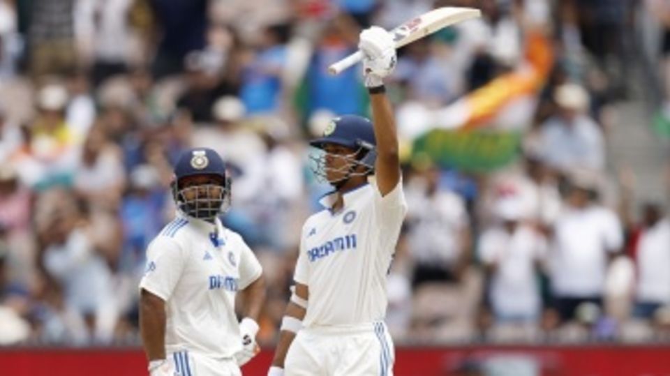Yashasvi Jaiswal brought up his fifty and a solid stand with Rishabh Pant