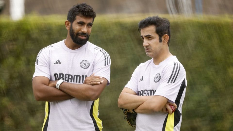 Jasprit Bumrah and Gautam Gambhir hatch a plan