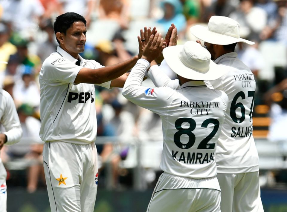 Mohammad Abbas led a four-man pace attack all of whom bowled in the 125-132kph range