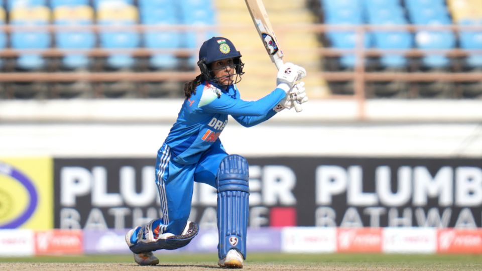Jemimah Rodrigues hit 12 boundaries to bring up her maiden century