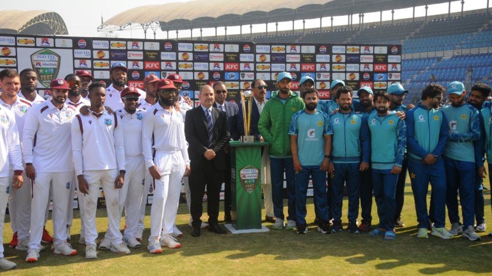 The hard-fought Test series ended 1-1