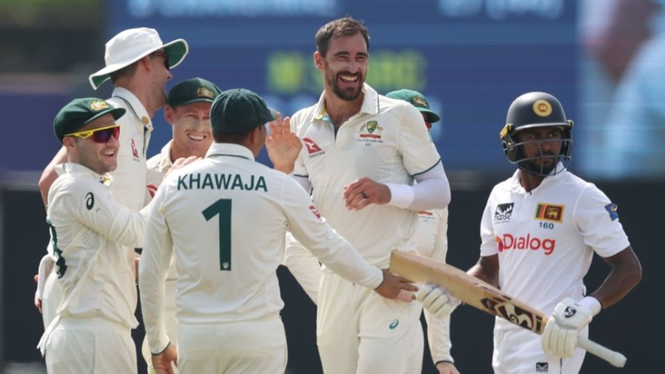 It felt like if an Australian bowler bumped into a coconut tree, three dismissed Sri Lanka batters would fall out