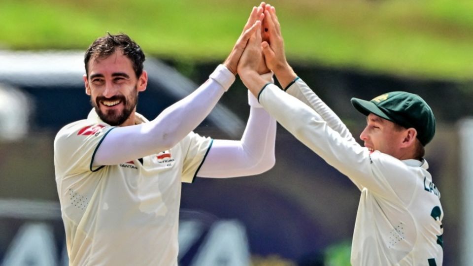 Mitchell Starc played as Australia's one specialist quick bowler in Sri Lanka