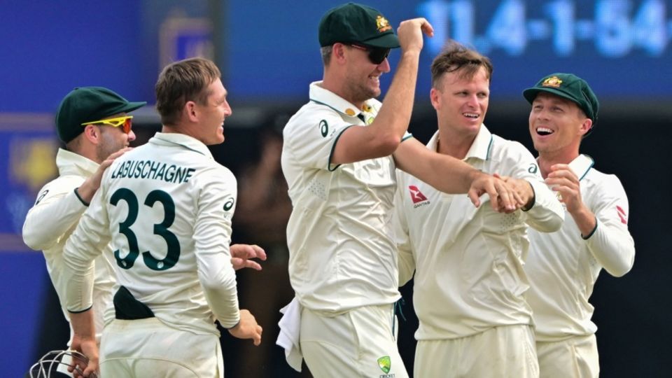 Matthew Kuhnemann finished with nine wickets