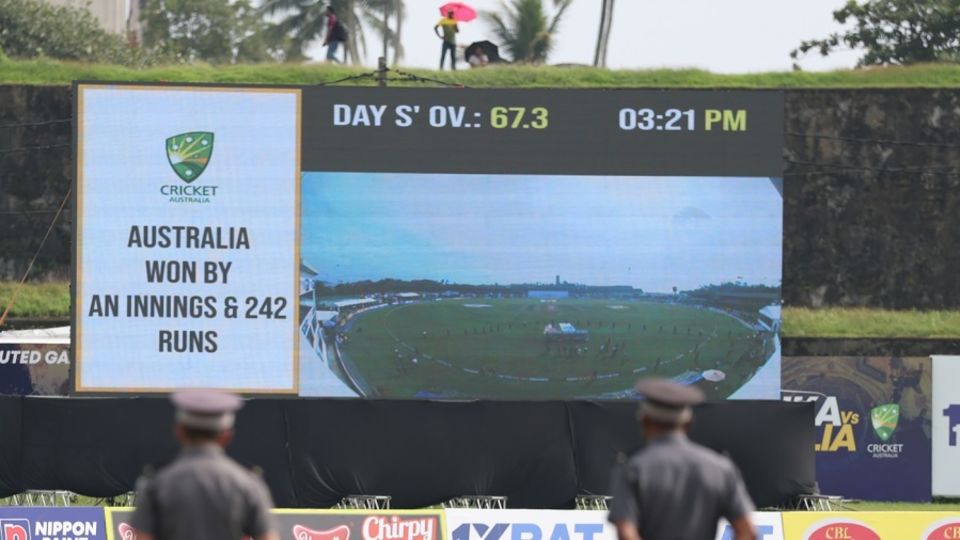 Australia recorded their biggest Test win
