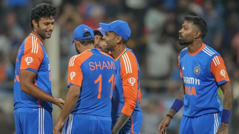 Shivam Dube was among the wickets for India
