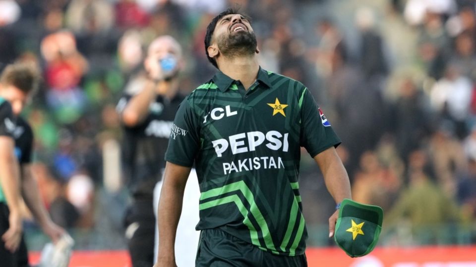 Haris Rauf walked off the field with a side strain in the opening ODI